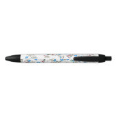 Stylo Noir Motif de pilules saupoudrées (Dos)