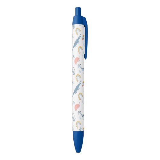 Stylo Noir Motif de plaisir animal Doodle (Bas (Vertical))