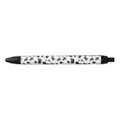 Stylo Noir Motif de points de Dalmatine (Devant)