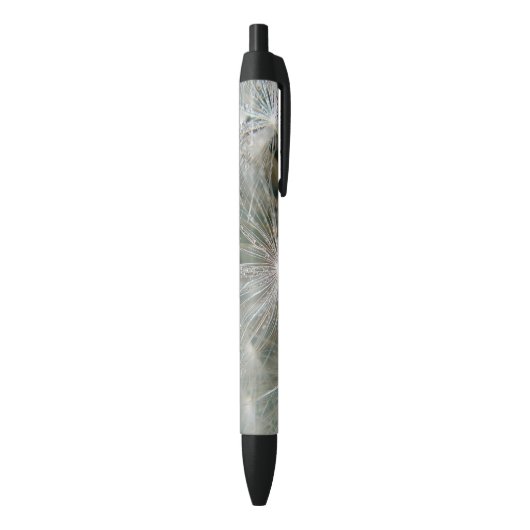 Stylo Noir Motif de pylône blanc (Bas (Vertical))