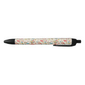 Stylo Noir Motif de Saint-Valentin avec le cupidon (Bas)