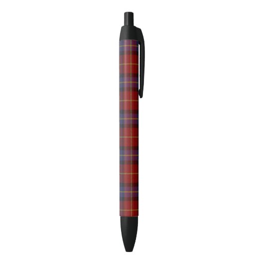 Stylo Noir Motif de tartan (Bas (Vertical))