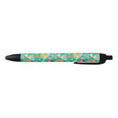 Stylo Noir Motif de triangles (Bas)