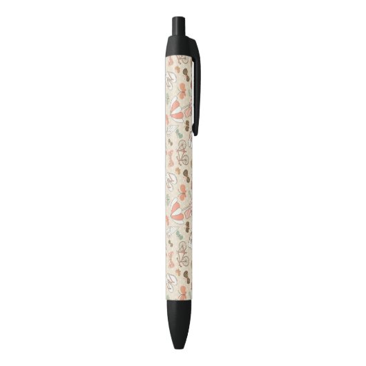 Stylo Noir Motif de vacances d'été (Bas (Vertical))