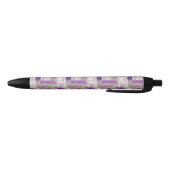 Stylo Noir Motif d'édredon de bébé (Bas)