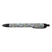 Stylo Noir motif des hiboux de bande dessinée (Bas)