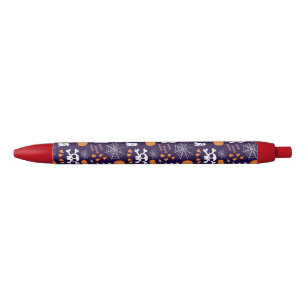 Stylo Noir Motif d'Halloween amusant