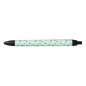 Stylo Noir Motif d'icône Médicale (Devant)