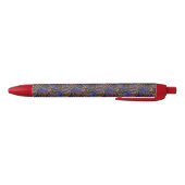 Stylo Noir Motif d'impression Leopard et Zebra (Bas)