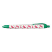 Stylo Noir Motif doux de pastèque d'aquarelle (Haut)