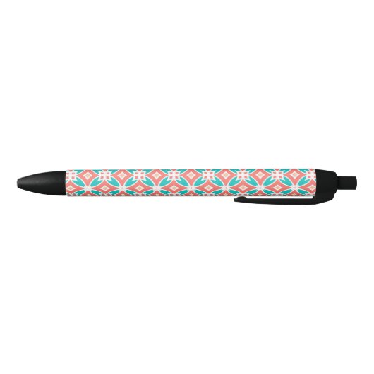 Stylo Noir Motif ethnique multicolore (Bas)