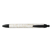 Stylo Noir motif fantaisie (Dos)