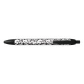 Stylo Noir Motif fantôme éffrayant (Dos)
