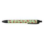Stylo Noir Motif feuille et pastèques (Bas)