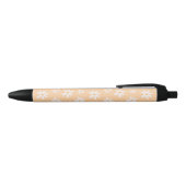 Stylo Noir Motif Fleur Cute Daisy (Haut)