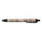 Stylo Noir Motif floral (Bas)