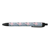 Stylo Noir Motif floral (Bas)