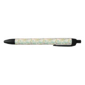 Stylo Noir Motif floral moderne (Bas)