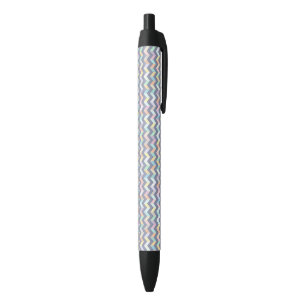 Stylo Noir Motif géométrique