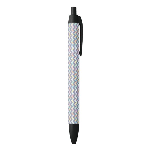 Stylo Noir Motif géométrique (Bas (Vertical))