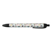 Stylo Noir Motif géométrique de cactus moderne (Bas)
