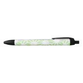Stylo Noir Motif géométrique vert pomme (Haut)