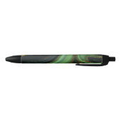 Stylo Noir motif marbré abstrait (Bas)