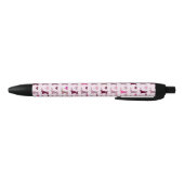 Stylo Noir Motif mignon de filles de chaton (Bas)