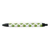 Stylo Noir Motif mignon de grenouille (Devant)