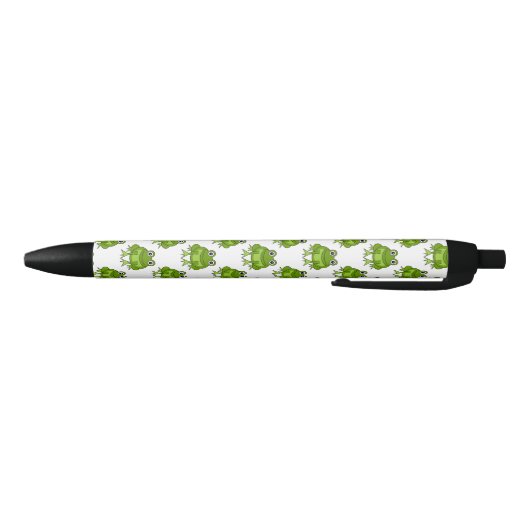 Stylo Noir Motif mignon de grenouille (Bas)