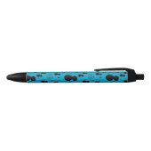 Stylo Noir Motif mignon de minou (Haut)