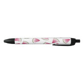 Stylo Noir Motif mignon estival de tranches de pastèque (Bas)