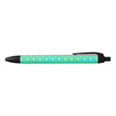 Stylo Noir motif moderne et coloré (Haut)