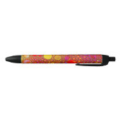 Stylo Noir Motif multicolore (Bas)