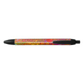 Stylo Noir Motif multicolore (Dos)