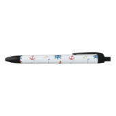 Stylo Noir Motif nautique (Haut)