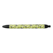 Stylo Noir Motif olive (Devant)