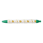 Stylo Noir Motif papillon (Devant)