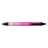 Stylo Noir Motif rayures (Dos)
