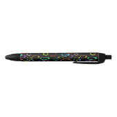 Stylo Noir motif rétroactif le (Bas)