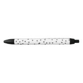 Stylo Noir Motif scandinave de triangle de style (Devant)