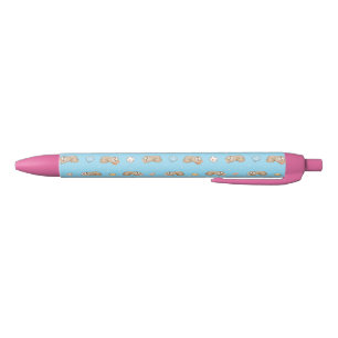 Stylo Noir Motif somnolent de paresse de temps
