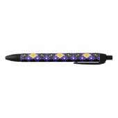 Stylo Noir Motif spatial (Bas)