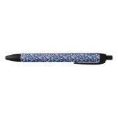 Stylo Noir Motif spatial, Planètes, Étoiles, Galaxie, Cosmos (Bas)