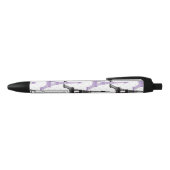 Stylo Noir Motif Tour Eiffel Chic violet Monogram (Haut)