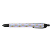 Stylo Noir motif transparent (Bas)