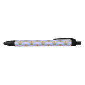 Stylo Noir motif transparent (Haut)
