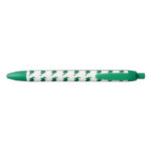 Stylo Noir Motif vert Dinosaur (Dos)