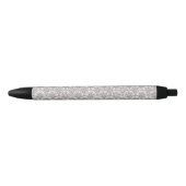 Stylo Noir Motif vintage de Centle (Devant)