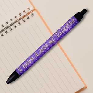 Stylo Noir Motivation et confiance en soi -  beaucoup de tale